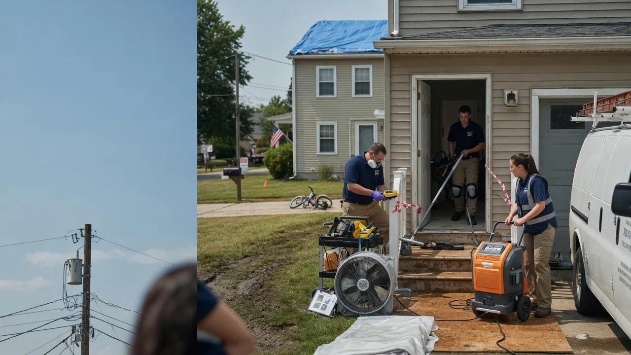 Water Damage Repair in South Holland, IL near me
